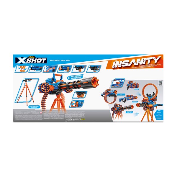 Foto van speelgoed X-SHOT_Insanity_Motorized_Rage_fire_ZURU_X-SHOT_36605_In_Pack_Back_3.jpg